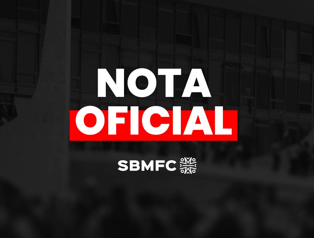 SBMFC condena ação criminosa de terroristas. Investigação rigorosa e punição exemplar a todos os envolvidos nos atos antidemocráticos, executores, mentores e financiadores