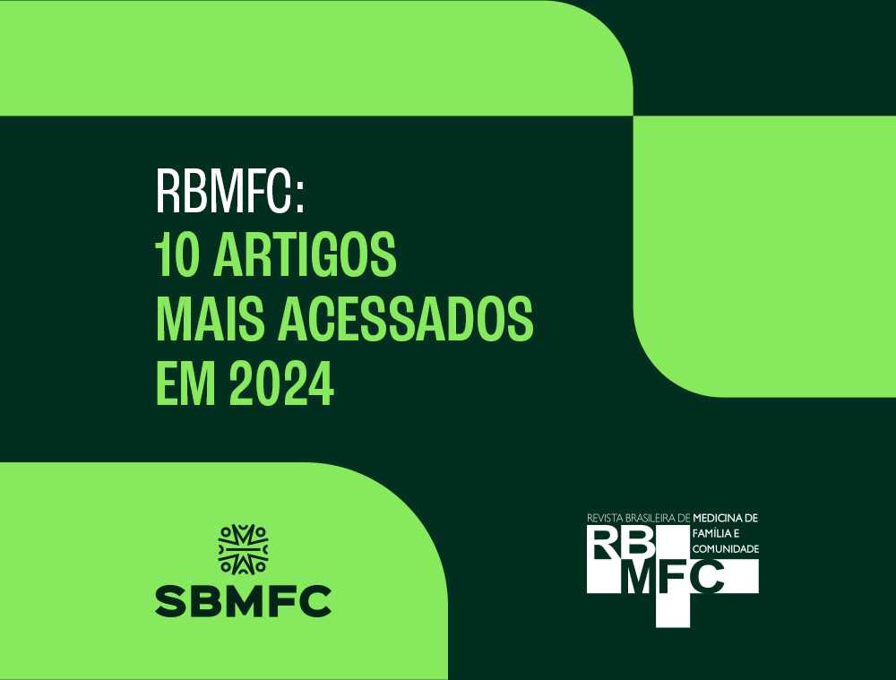 RBMFC: 10 artigos mais acessados em 2024