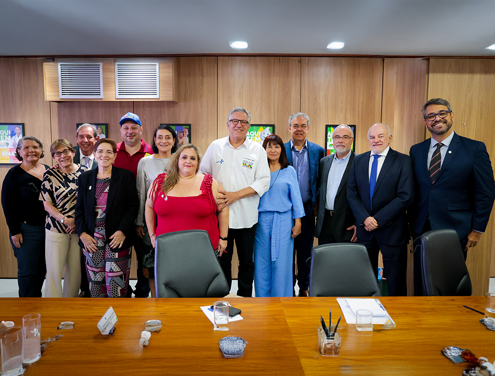 SBMFC participa de reuniões com o novo Ministro da Saúde, Alexandre Padilha